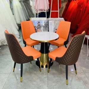 Bộ bàn tiếp khách showroom sang trọng