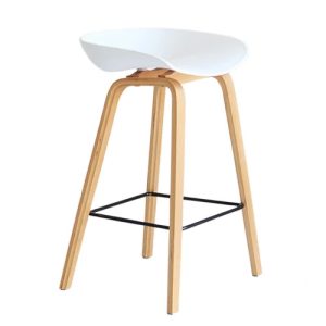 Ghế bar Hay Stool chân gỗ cao 65cm