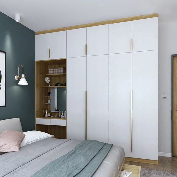 Tủ Quần Áo Gia Đình Màu Trắng Sang Trọng – TA39