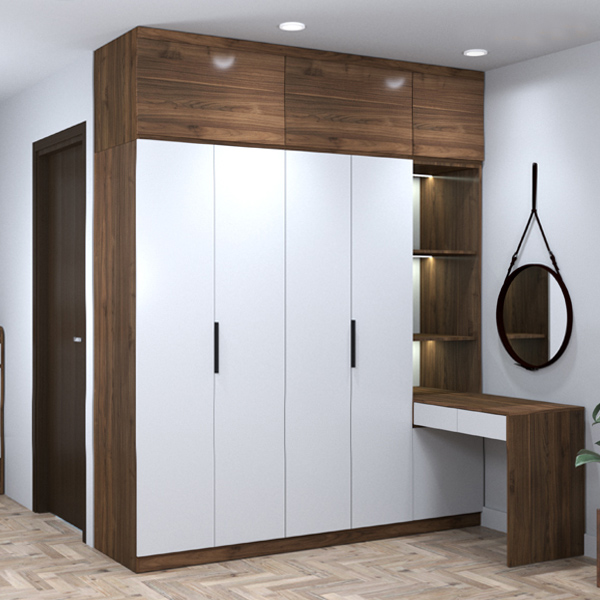 Tủ quần áo kết hợp bàn trang điểm-TA62N
