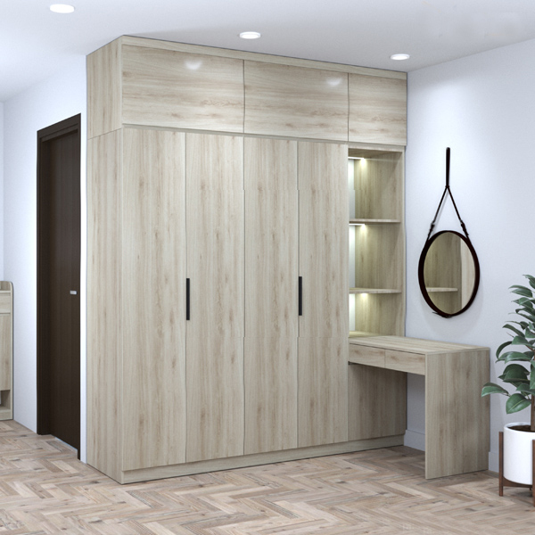 Tủ quần áo kết hợp bàn trang điểm-TA62S