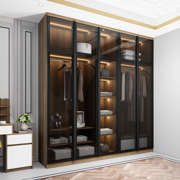 Tủ quần áo cánh kính hiện đại TA6924