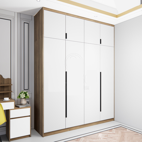 Tủ quần áo gỗ cốt xanh thái lan TA6820