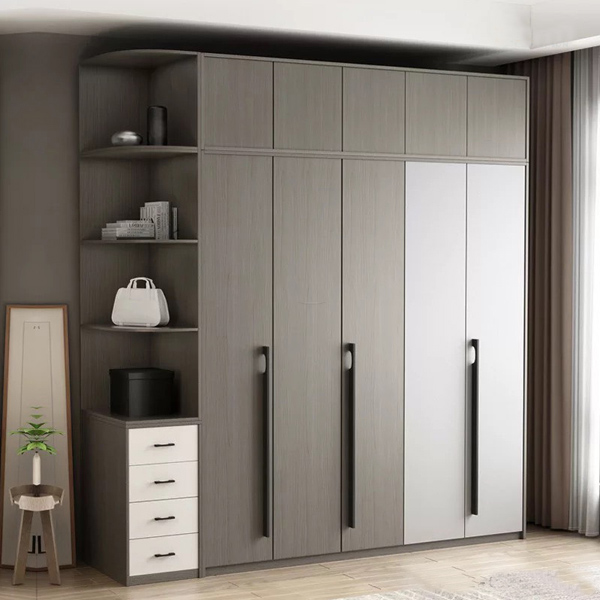 Tủ áo 5 cánh kịch trần TA57