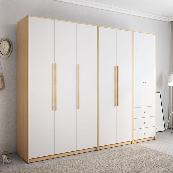 Tủ quần áo cánh mở có ngăn kéo gỗ công nghiệp TA-157