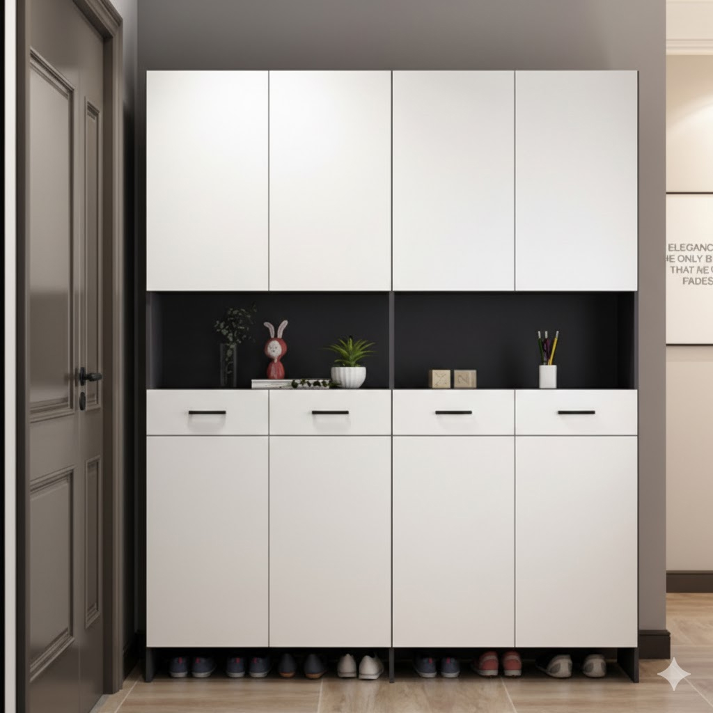 Tủ giày gỗ công nghiệp TG04