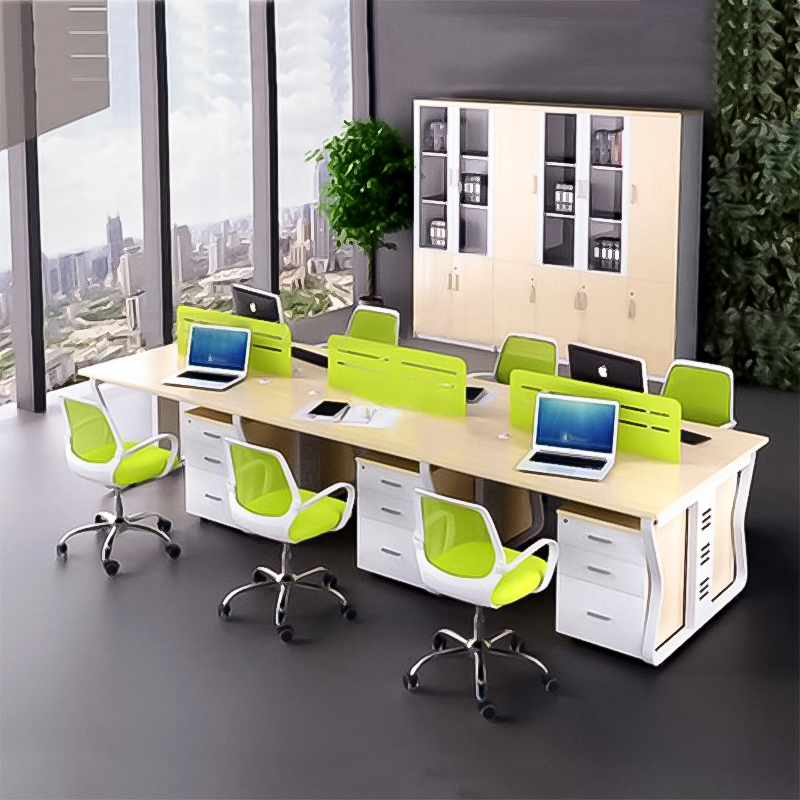 Bàn làm việc 6 người Aine nhập khẩu T388