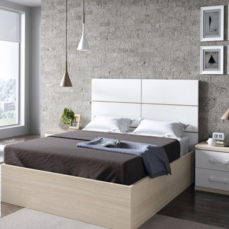 Giường ngủ kẻ chỉ đầu giường GN-40