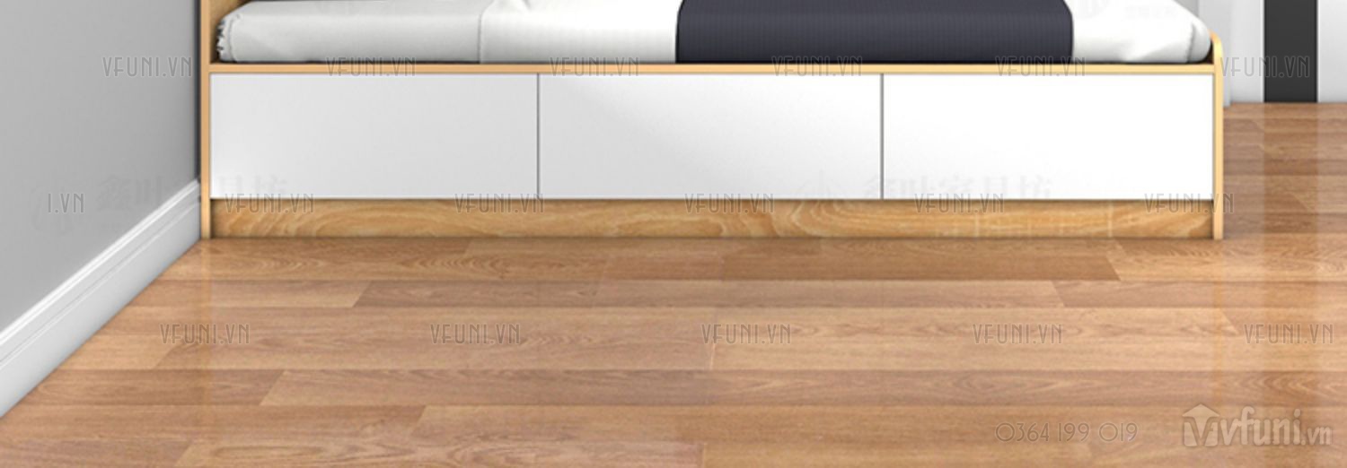 Giường ngủ đa năng kệ sách cạnh GN-06