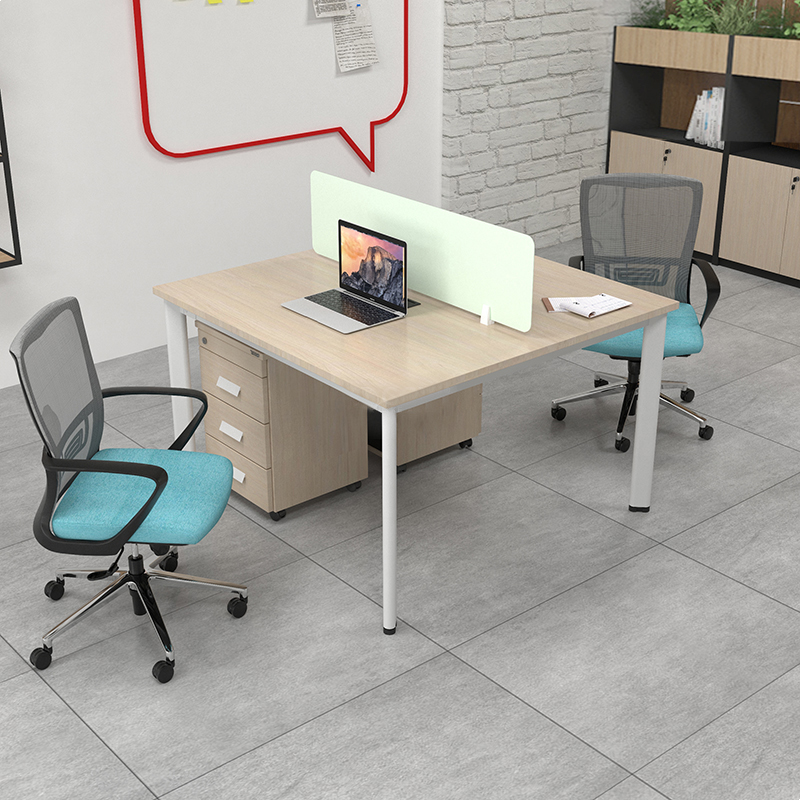 Bàn cụm 2 người đối nhau Chân Oval