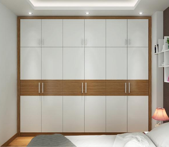 Tủ quần áo gỗ công nghiệp kịch trần TA-37