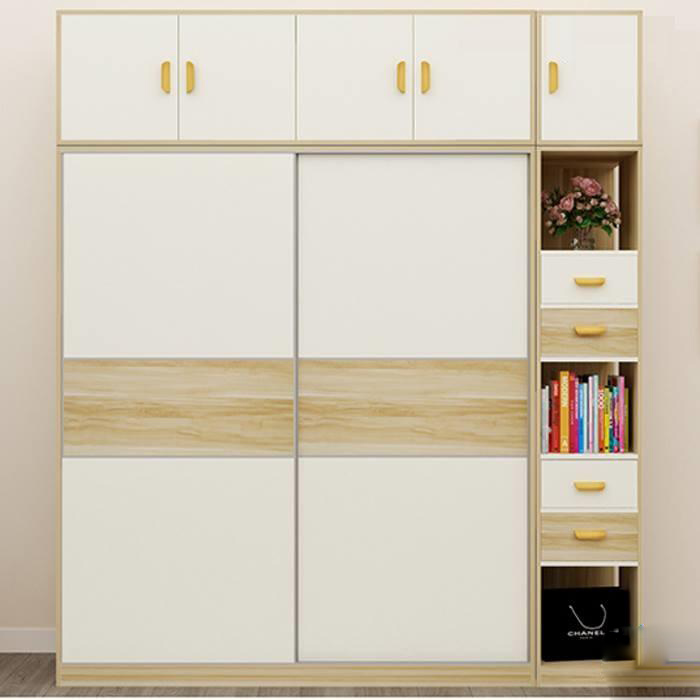 tủ quần áo 2 tầng gỗ công nghiệp TA-95