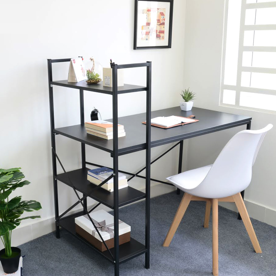 Bàn giá sách cạnh, bàn máy tính 03