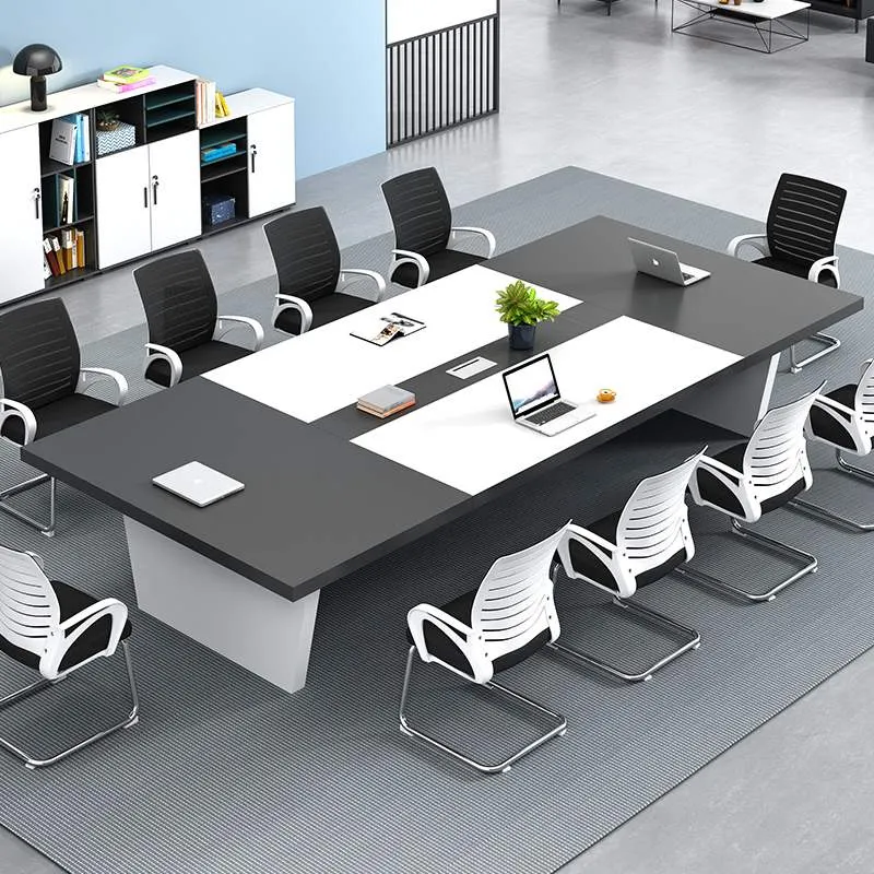 Bàn Họp Lớn Cao Cấp Thiết Kế Sang Trọng Phong Cách Tối Giản BH-MeiTD