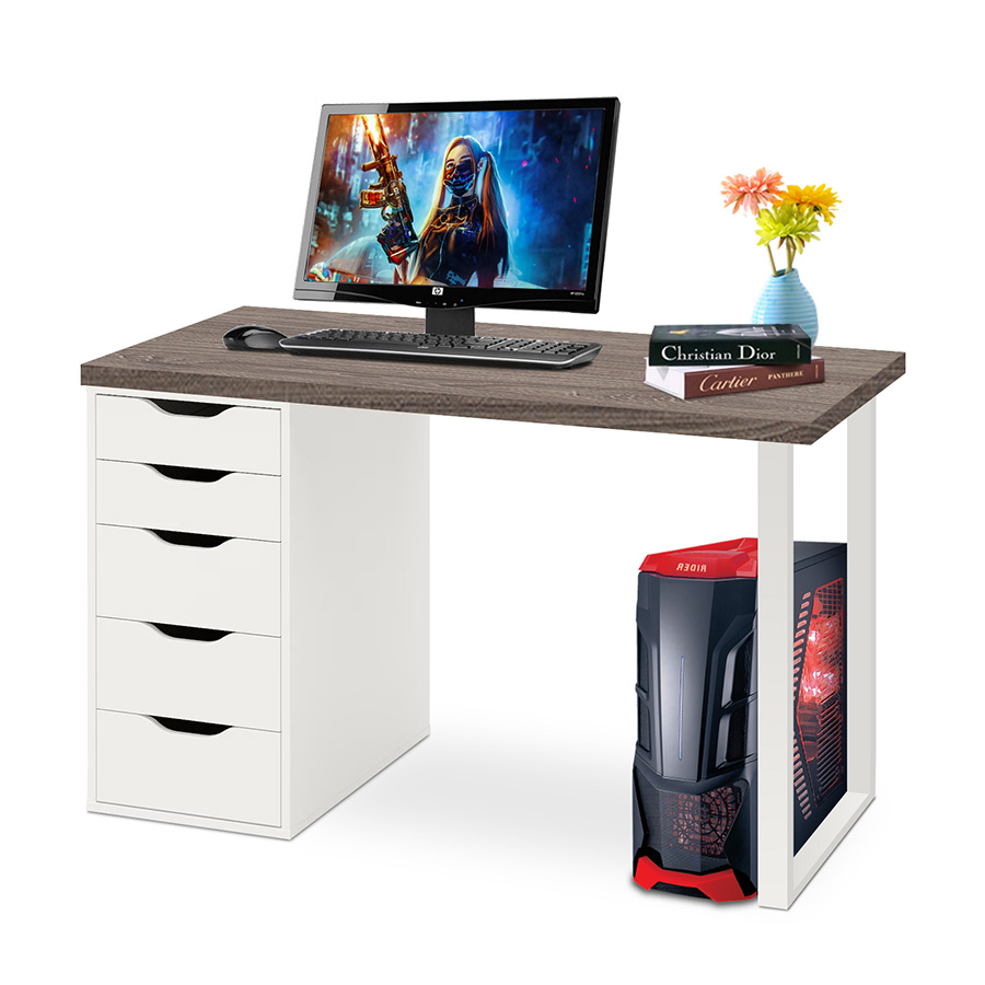 Bàn game, bàn làm việc hộc ngăn kéo IKEA