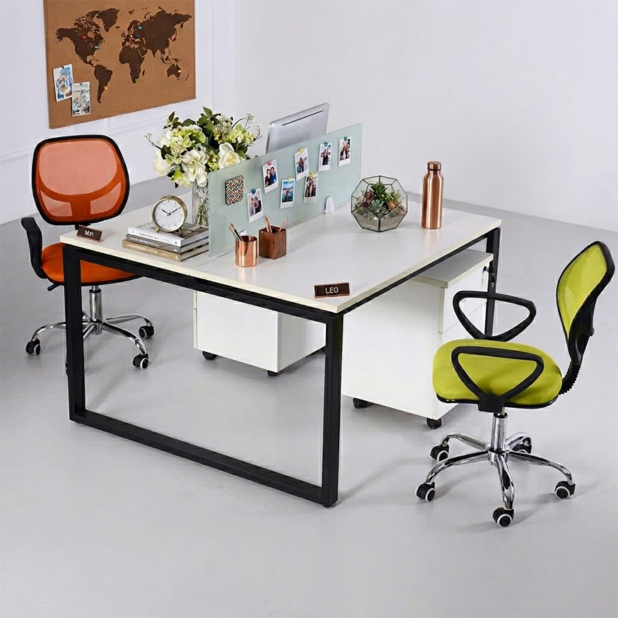 Cụm bàn chân sắt 2 chỗ vách không hộc