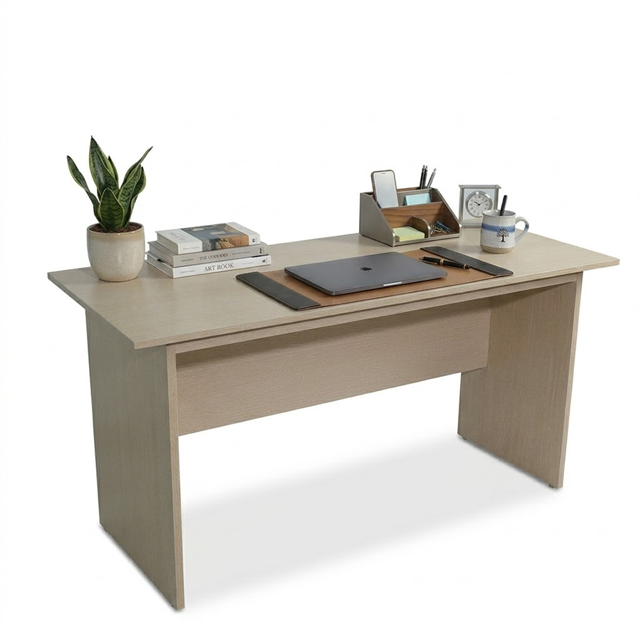 Bàn làm việc 1m6 không hộc BLVG-KH-383-16