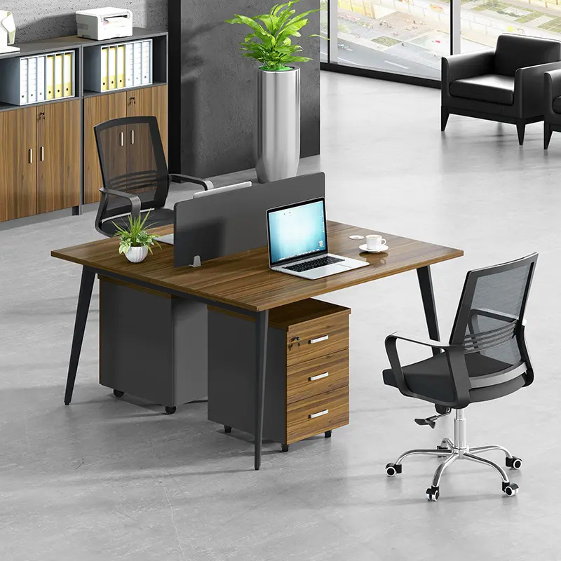 Bàn làm việc chân côn 2 người CB-COSI2-426D