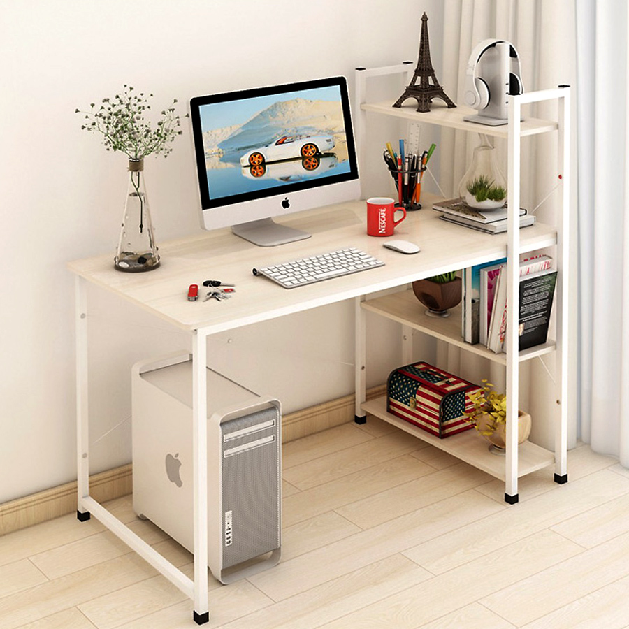 Bàn làm việc kệ giá sách trang trí