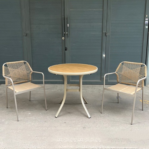 Bộ bàn ghế cafe sân vườn cao cấp- Mã: T1902-2×2802