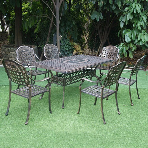 Bộ bàn ghế nhôm đúc sân vườn nhập khẩu- Mã: T190-6x279A