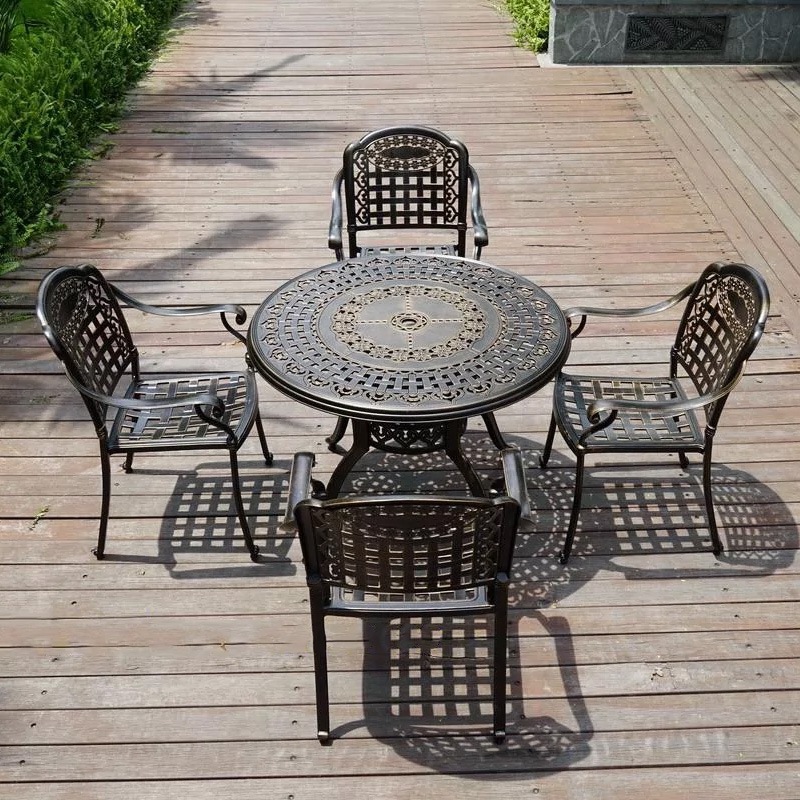 Bộ bàn ghế sân vườn biệt thự cao cấp- Mã: T189-4x279A