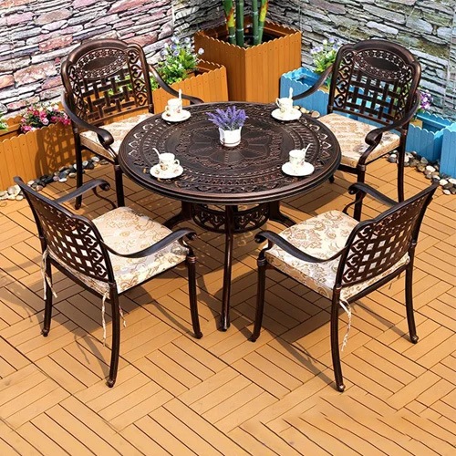 Bộ bàn ghế sân vườn cho resort- Mã: T189-4x279AN