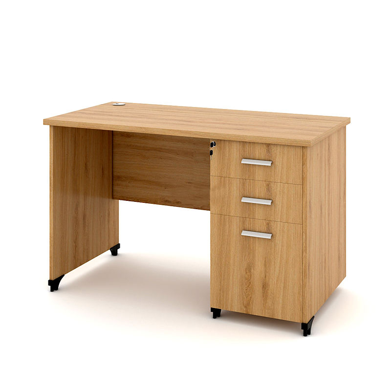 Bàn văn phòng Classic tủ 3 ngăn kéo CL12HS-3
