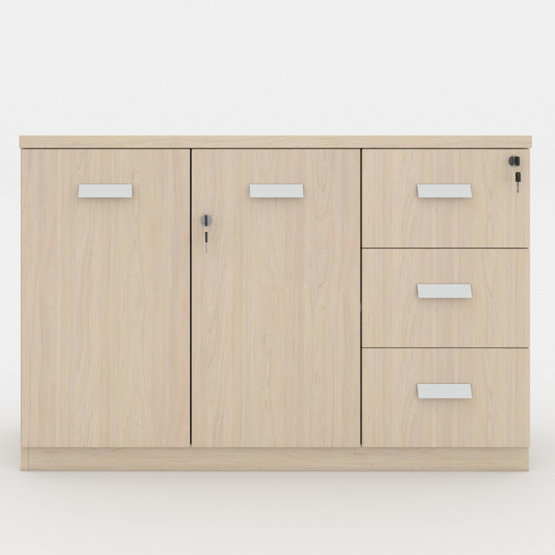Tủ tài liệu 2 cánh 3 ngăn kéo CL80-03