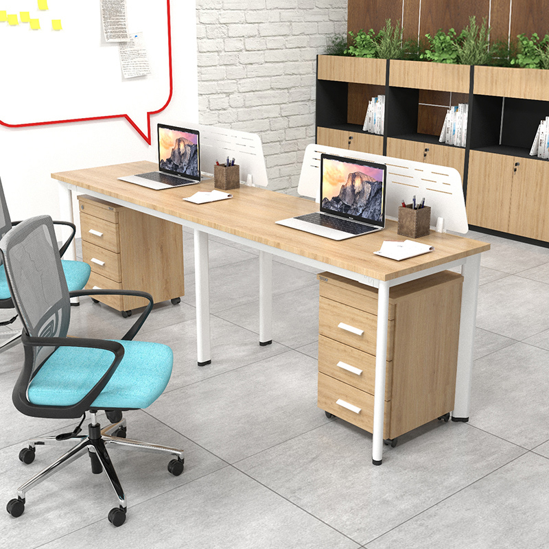 Bàn làm việc  cụm 2 người Oval 2m4 OV2406