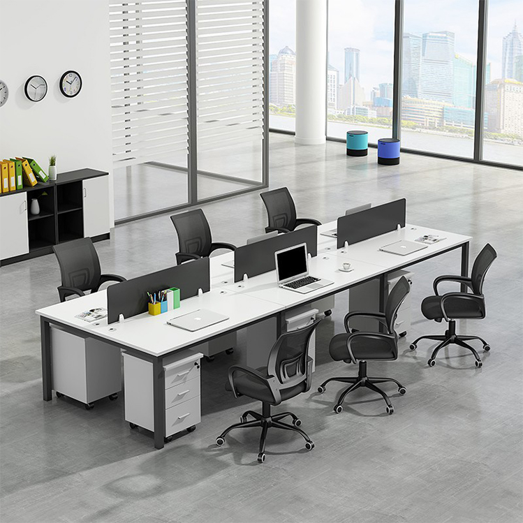 Cụm bàn làm việc nhóm 6 người CBDL-6CH-T61