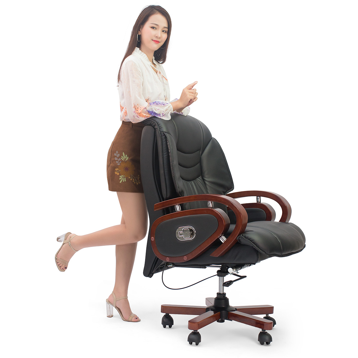 Ghế giám đốc da điều khiển cơ