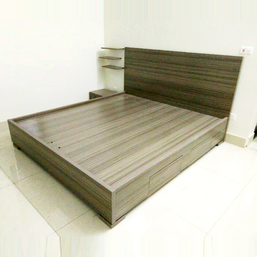 Giường ngủ có ngăn kéo 1m6 GG 10