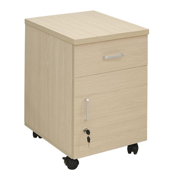 Hộc di động cánh mở có ngăn kéo 13