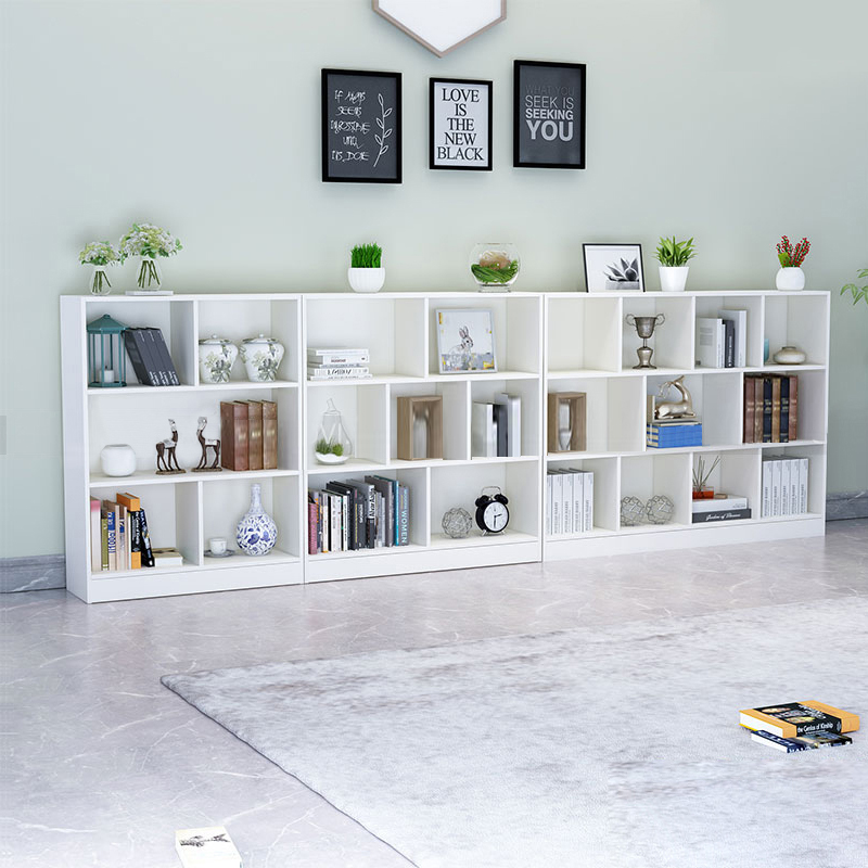 Kệ sách gỗ hiện đại 7 ngăn KTT04-T