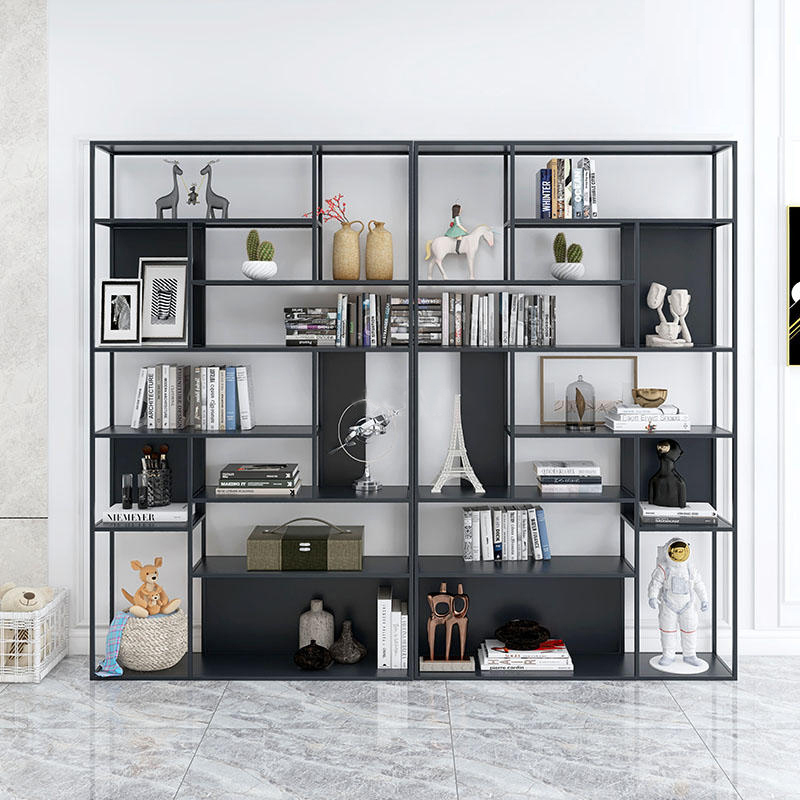 Kệ trang trí khung sắt hiện đại ktt07