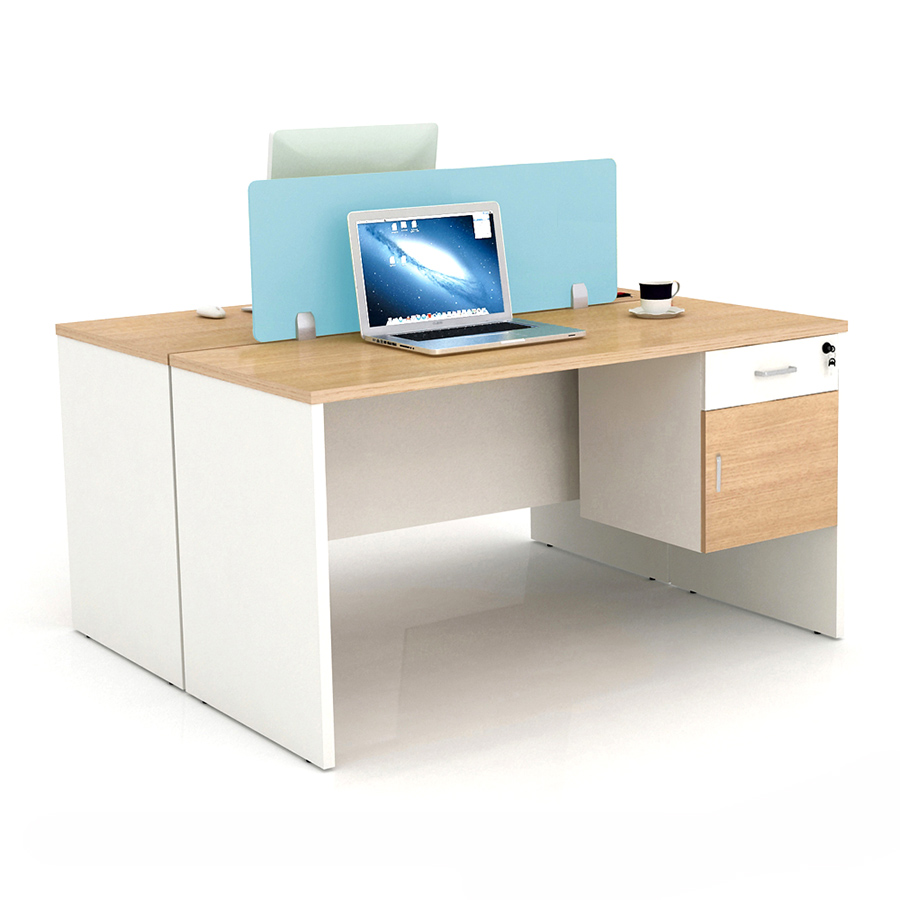 Modul Bàn Làm Việc 2 người Liền Hộc CB2-HT-383T