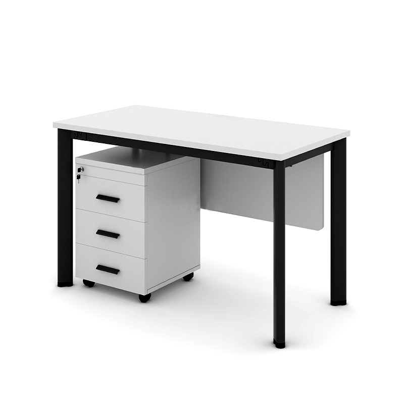 Bàn 1m2 chân Oval có yếm OV12-DT