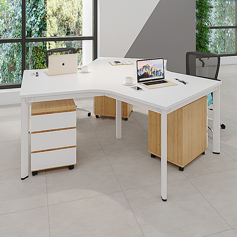 Bàn làm việc 3 người chân Oval OVC3-2219