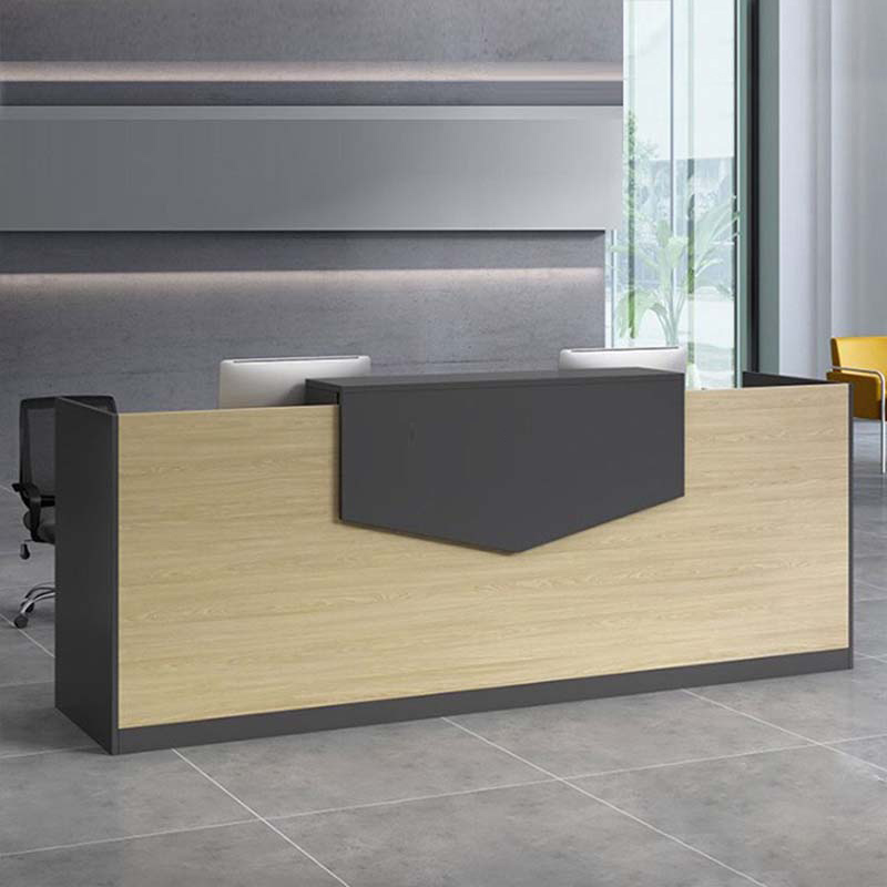 Quầy lễ tân ngồi 2 người QLT01