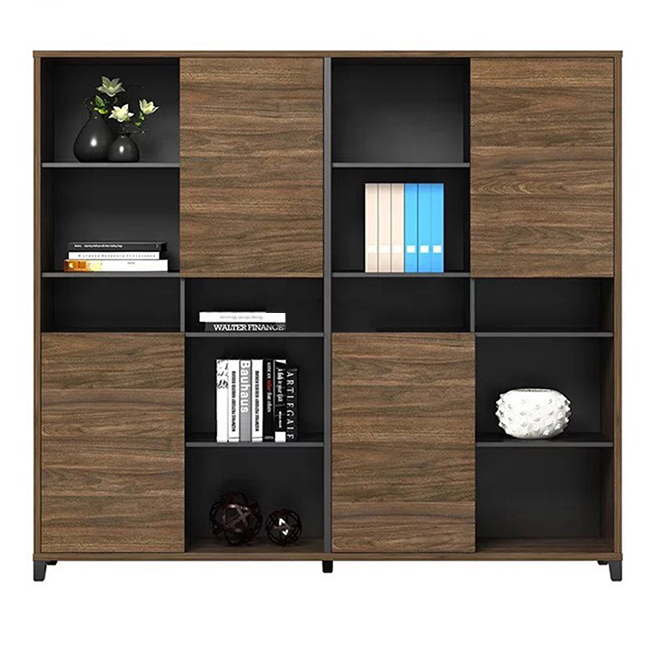 Tủ tài liệu lãnh đạo decor C-TGD2004