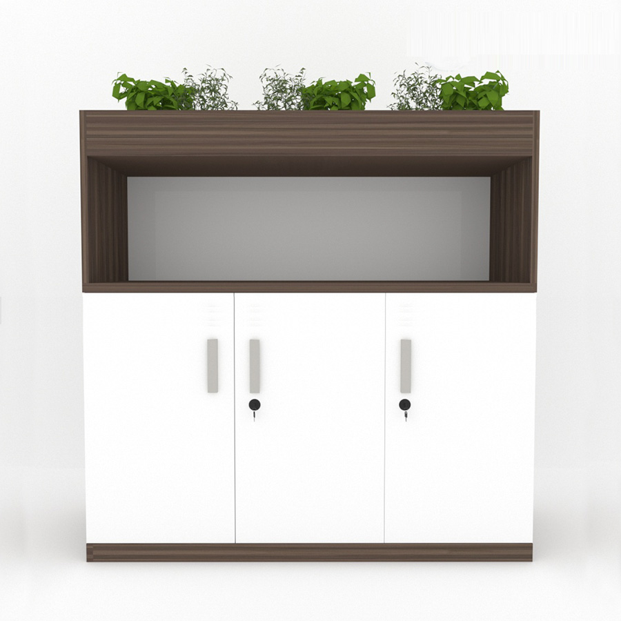 Tủ đựng tài liệu để cây trang trí