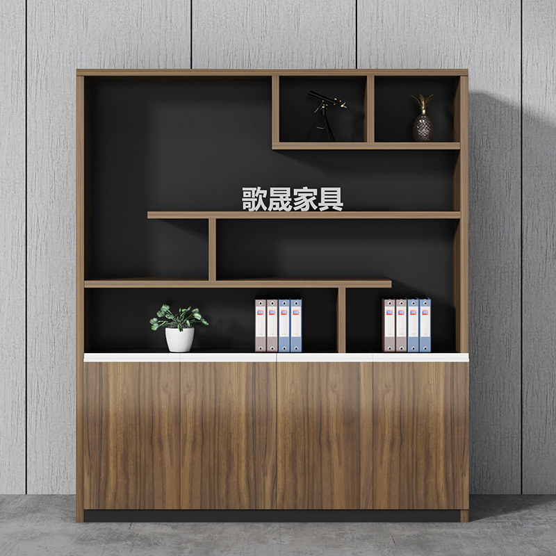 Tủ đựng tài liệu phòng giám đốc hiện đại 1m6 - TL 25
