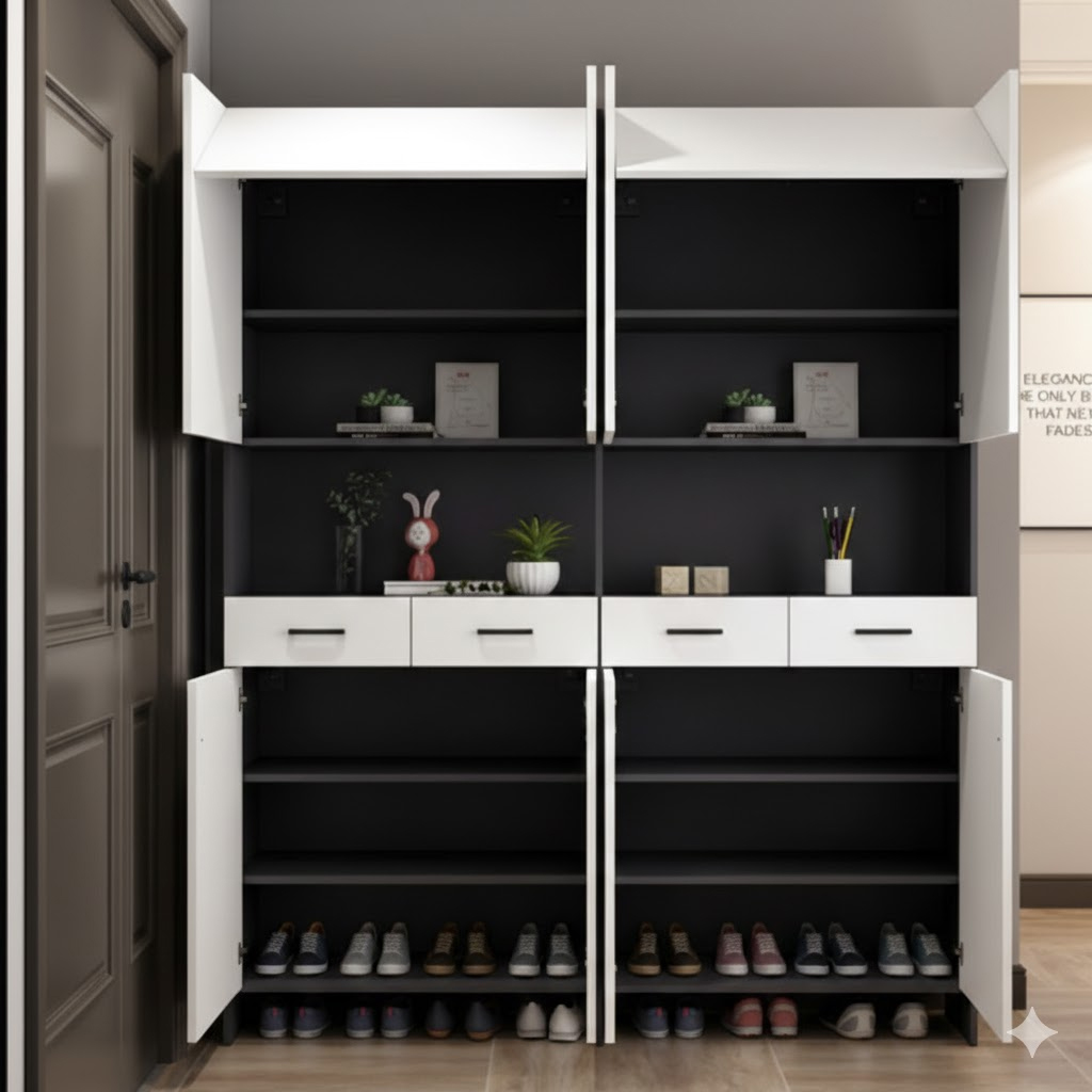 Tủ giày gỗ công nghiệp TG04
