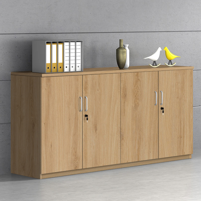 Tủ tài liệu thấp 4 cánh tủ phụ 06