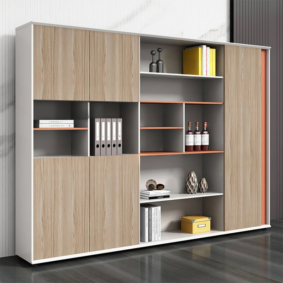 Tủ phòng decor chủ tịch 2m4 -TGĐ67