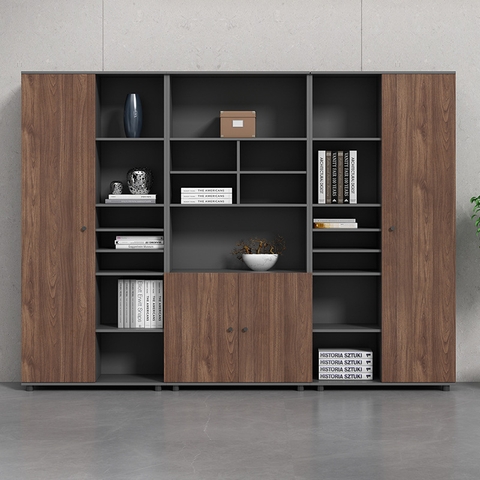 Tủ trang trí đựng sách 2m4 - TGĐ73